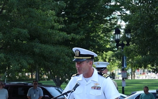 Wreath Laying at Massachusetts Fallen Heroes Memorial