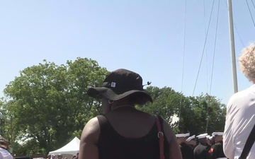USS Constitution Grounds Silent Drill Platoon Performance