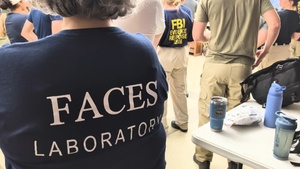 FBI New Orleans: B-roll of July 13 Briefing Supporting Baton Rouge Landfill Search - FACES Lab Personnel