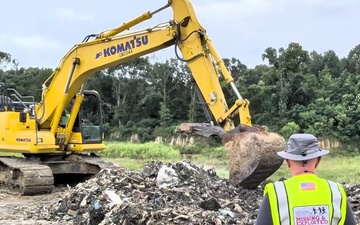 FBI New Orleans:  B-Roll Baton Rouge Landfill Search