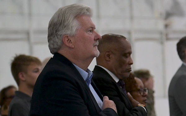 Honorary Commanders at the 316th Wing Change of Command ceremony