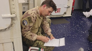 B-Roll: U.S. Navy Sailors, Canadian service members conduct mass casualty exercise aboard USS ESSEX
