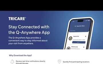 BJACH Demonstrates the TRICARE Q-Anywhere Mobile App