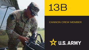 MOS 13B Cannon Crewmember-30 Sec.