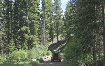 Operation Forest Sentinel 2026: U.S. Marines with 4th MLG Maintain a Trail at the West Fork Bitterroot River B-Roll