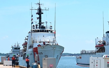 Coast Guard welcomes two cutters to new Virginia home port
