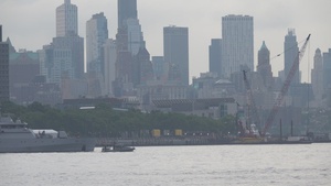 International Naval Review 250 Senegalese OPV Niani Moves to Pier