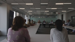Marines Visit Boston Chamber of Commerce