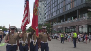 Crew and Cadet Parade