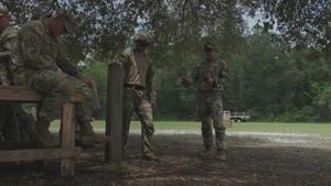 National Best Warrior Competitors Conduct Grenade Lanes