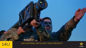 MOS 14U MOS 14U Air Defense Artillery (ADA) Recruit-15 Sec.