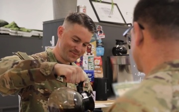 The Bean brews morale and community for Soldiers in Poland