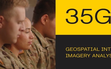 Geospatial Intelligence Imagery Analyst 35G - 30 Sec