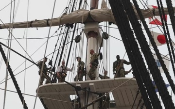 Sail250 Boston Chef Paul Wahlberg Tours Navy Ships