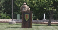 1st Brigade Engineer Battalion Reflagging Ceremony