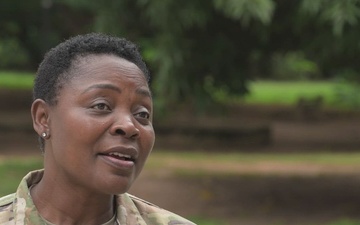 Interview: U.S. Army Sgt. Maj. Herinah Asaah speaks about the West Africa Religious Affairs Symposium (WARAS)