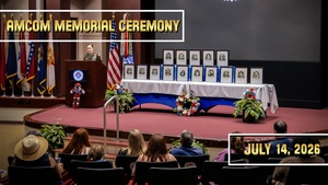 AMCOM Memorial Ceremony