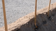 Future Artillery Complex (FAC) site prior to groundbreaking at Iowa Army Ammunition Plant.