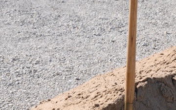 Future Artillery Complex (FAC) site prior to groundbreaking at Iowa Army Ammunition Plant.