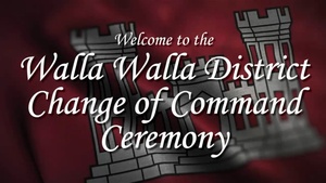 U.S. Army Corps of Engineers, Walla Walla District Change of Command