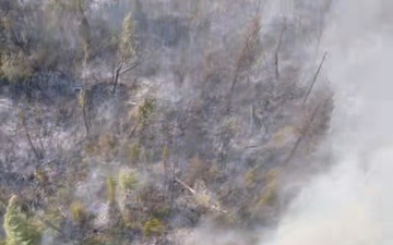 Minnesota National Guard supports aerial wildfire suppression operations in Northern Minnesota