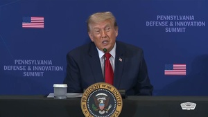 Trump, Hegseth Speak at Defense, Innovation Summit