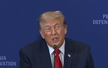 Trump, Hegseth Speak at Defense, Innovation Summit