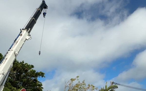USAG Okinawa DPW clears Typhoon Bavi debris