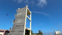 Firefighters conduct rescue training at Torii Station