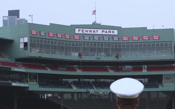 Oath of Enlistment &amp; Re-Enlistment Ceremony at Fenway Park