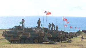 B-Roll: U.S., Republic of Korea, and Peruvian marines conduct live-fire range