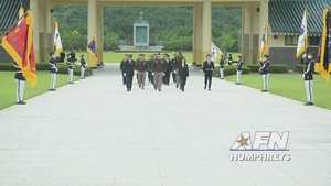 KSC Pays Tributes at Daejeon National Cemetery