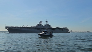 MSRON-4 Provides Waterside Security During International Naval Review 250