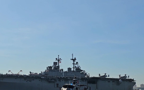 MSRON-4 Provides Waterside Security During International Naval Review 250