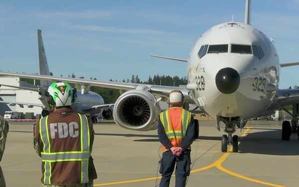 VP-40 P-8A Preflight and Takeoff