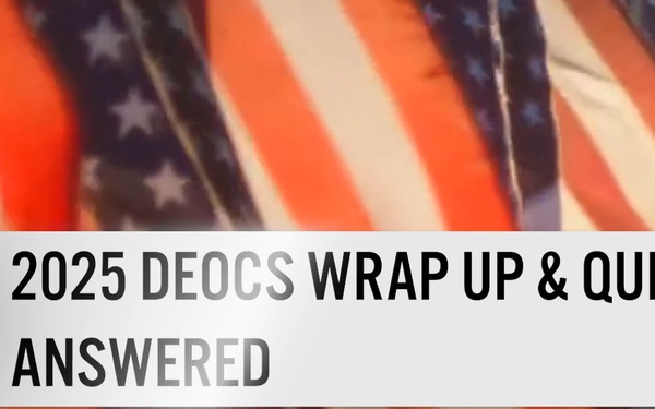 Rear Adm. Hakimzadeh Shares NNSY's DEOCS Wrap-up for CY25