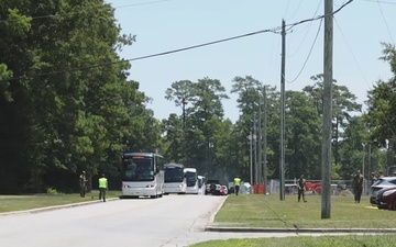 CLB-24 Marines and Sailors Return to Camp Lejeune after Deployment