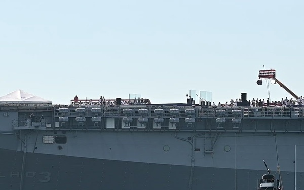 MSRON-4 Provides Waterside Security During Vice President JD Vance’s Visit to USS Kearsarge
