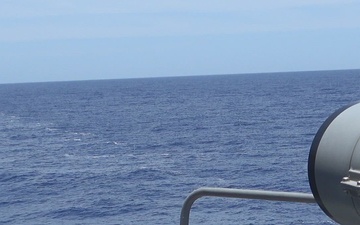JS Kongo conducts replenishment at sea with Royal Canadian Navy ship during RIMPAC 2026