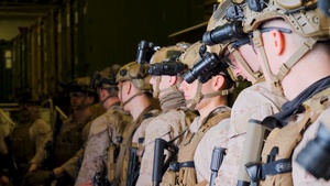 U.S. Marines from the 11th Marine Expeditionary Unit Conduct Verification Boarding