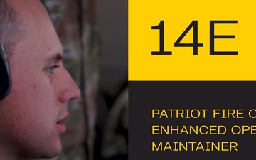 MOS 14E Patriot Fire Control Enhanced Operator / Maintainer-15 Sec.