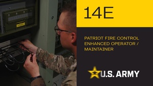 MOS 14E Patriot Fire Control Enhanced Operator / Maintainer-30 Sec.