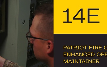 MOS 14E Patriot Fire Control Enhanced Operator / Maintainer-30 Sec.