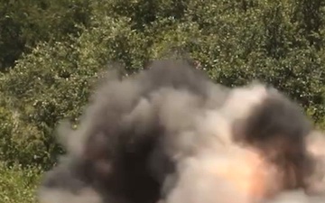 Social 9x16: Controlled Chaos: 720th Military Police Battalion Detonates Claymores