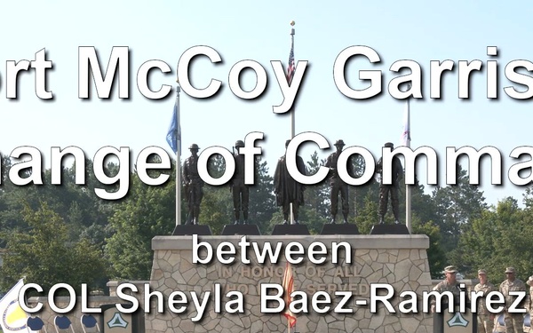 Fort McCoy Change of Command 2026