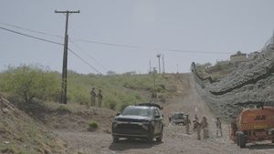 JTF-SB Marines reinforce southern barrier in Nogales