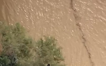 Texas Military Department Flash Flood Rescue in Crystal City Highlight Reel