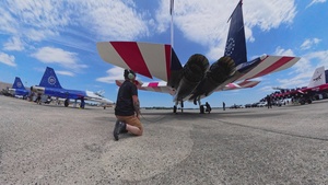 89th Airlift wing partners with NASA for Freedom 250 celebration