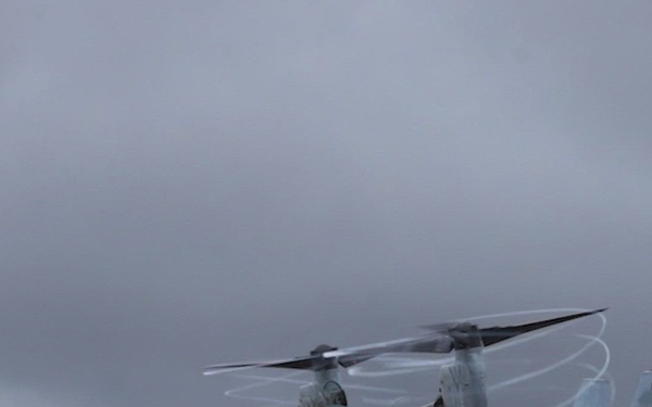 B-Roll: VMM-164 (Rein.) operate forward arming, refueling point