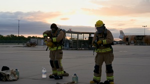 Goodfellow fire suppression training